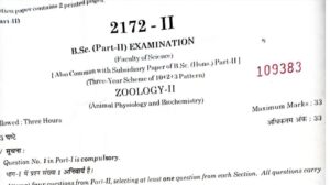 BSC 2nd Zoology 2nd Paper important questions 2024